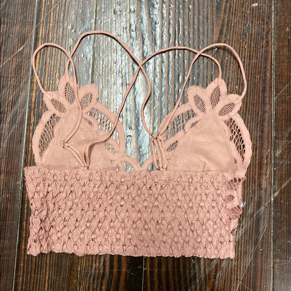 Adella Bralette in Blush Pink - Picture 2 of 2